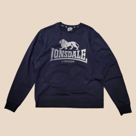Lonsdale Blue Big Logo Sweatshirt L