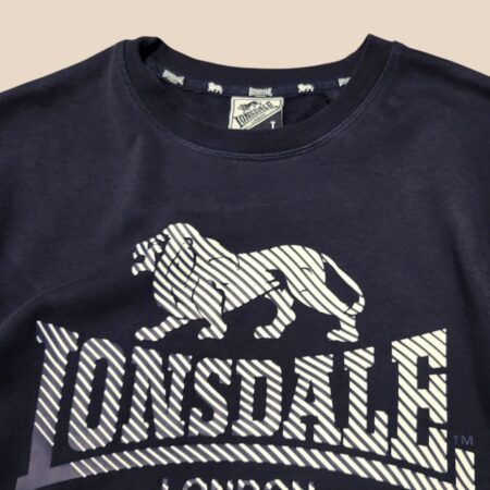 Lonsdale Blue Big Logo Sweatshirt L
