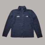 The North Face Blue Full Zip Fleece Jacket M