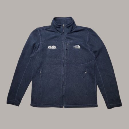 The North Face Blue Full Zip Fleece Jacket M