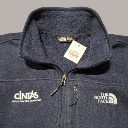 The North Face Blue Full Zip Fleece Jacket M