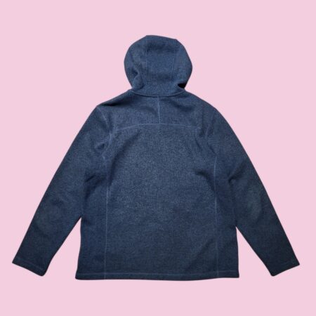 The North Face Blue Hooded Fleece Jacket XL-XXL