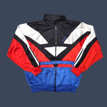 Vintage 90s Adidas Colorblock Track Top L
