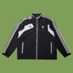 Vintage Adidas Germany Regional Team Black & White Track Top XL
