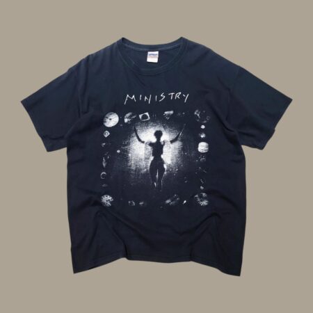 Vintage Ministry Psalm69 Black T-Shirt L