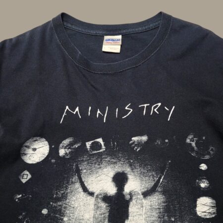 Vintage Ministry Psalm69 Black T-Shirt L