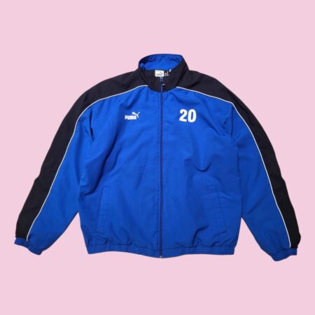 Vintage Puma Regional Team Blue Track Top XL
