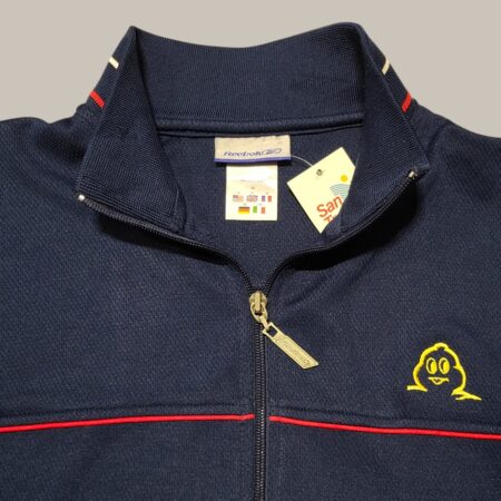 Vintage Reebok Michelin Man Blue Track Top M