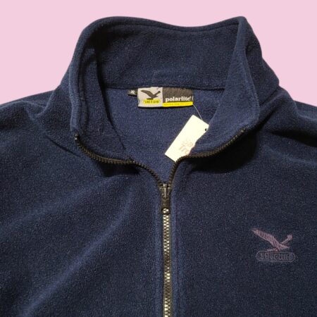 Vintage Salewa Navy Blue Full Zip Fleece XL
