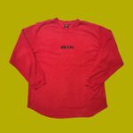 Vintage Nike Team Ohio State NCAA Red Fleece Sweater XL