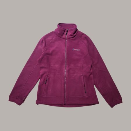 Berghaus Women's Purple Full Zip Fleece M