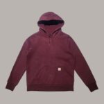 Carhartt Burgundy Hoodie M