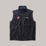 Columbia Black Full Zip Fleece Vest M