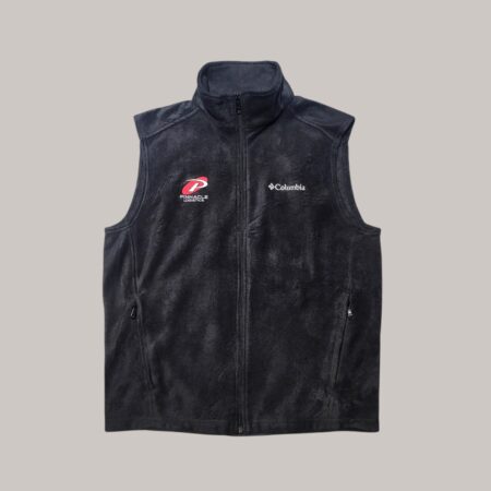 Columbia Black Full Zip Fleece Vest M
