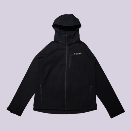 Columbia Black Soft Shell Jacket L