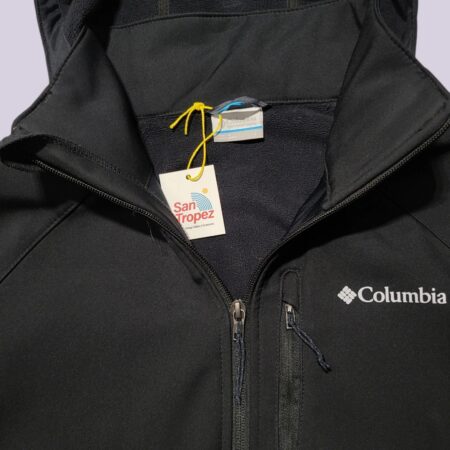 Columbia Black Soft Shell Jacket L