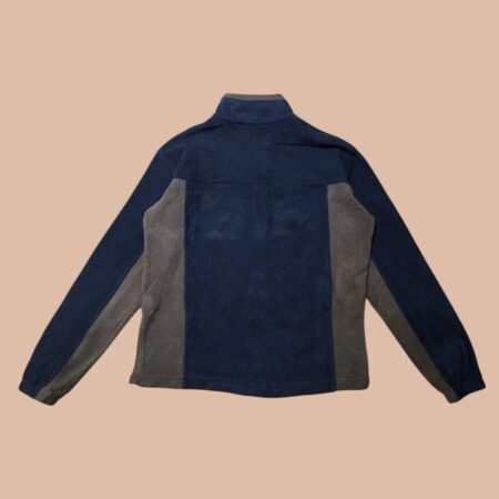Columbia Blue & Grey Full Zip Fleece L