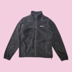 Columbia Grey Full Zip Fleece Jacket M-L