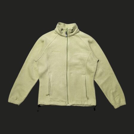 Columbia Women's Yellow/Green Full Zip Fleece Jacket S-M