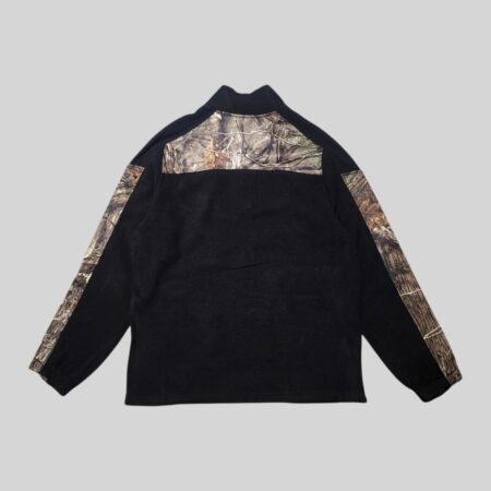 Huntworth Tree Camp 1/4 Zip Fleece Pullover L