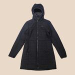 Jack Wolfskin Women's Black Hooded Puffer Jacket XS-S