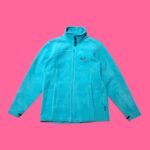 Jack Wolfskin Women's Light Blue Full Zip Fleece S