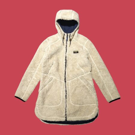 L.L. Bean Women's Hooded Fleece Coat M