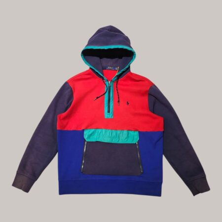 Polo Ralph Lauren Multicolor Double-Knit Hoodie L