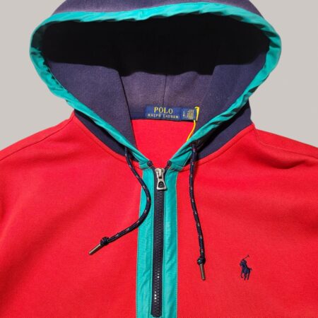 Polo Ralph Lauren Multicolor Double-Knit Hoodie L