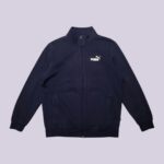 Puma Blue Full Zip Sweatshirt M