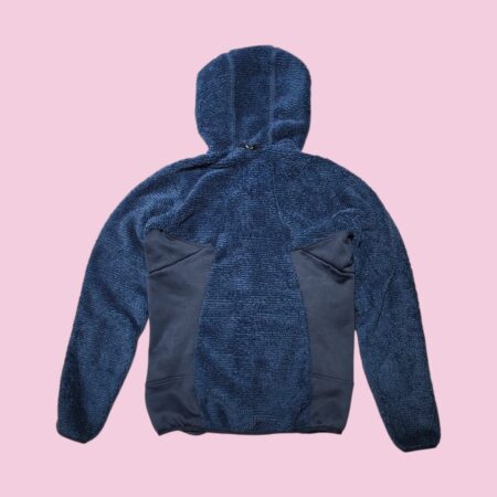 Salewa Women's Blue Hooded Fleece Jacket M