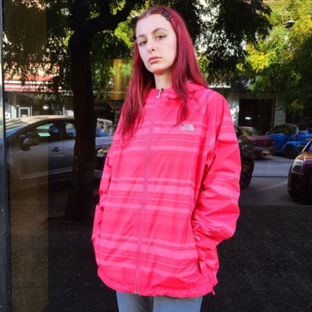 The North Face Women's Coral Pink Hyvent Jacket XL