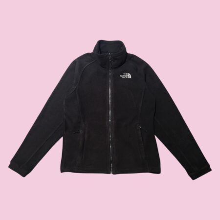The North Face Women's Full Zip Black Fleece Jacket S