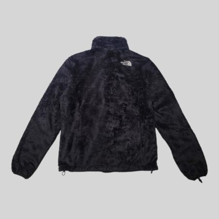 The North Face Women's Full Zip Black Fuzzy Fleece Jacket S
