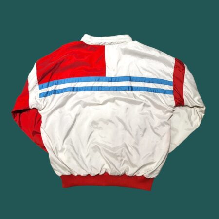 Vintage 80s Adidas Colorblock Boxy Fit Windbreaker L