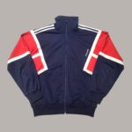 Vintage 80s Adidas Boxy Fit Colorblock Track Top L