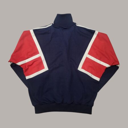 Vintage 80s Adidas Boxy Fit Colorblock Track Top L