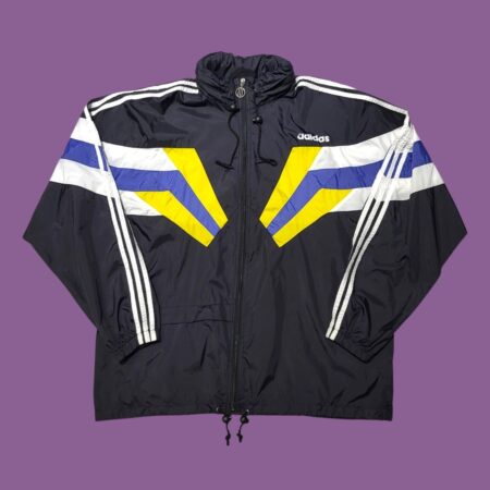 Vintage 90s Adidas Colorblock Windbreaker L-XL