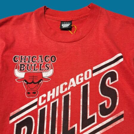 Vintage 90s Screen Stars Chicago Bulls Single Stitch T-Shirt M-L