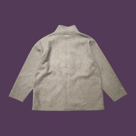 Vintage Grey Full Zip Fleece Jacket L
